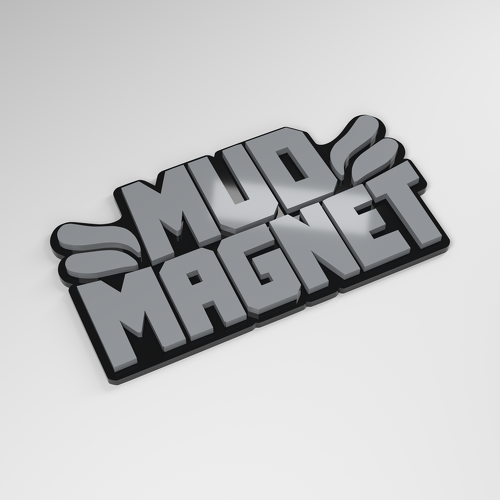 Mud Magnet 3D Acryl Auto Embleem_1