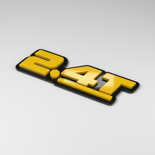 2.4T 3D Acryl Auto Embleem_2