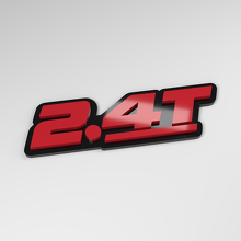 2.4T 3D Acryl Auto Embleem_3