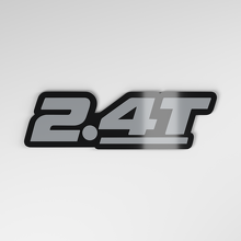 2.4T 3D Acryl Auto Embleem_4