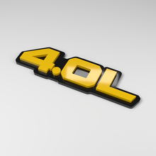 4.0L 3D Acryl Auto Embleem_2
