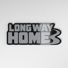 Long Way Home 3D acryl autodecal_4