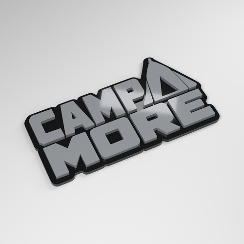 Camp More 3D Acryl Auto Embleem_1