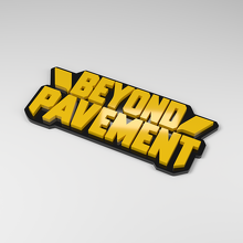 Beyond Pavement 3D Acryl Auto Embleem_2