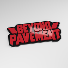 Beyond Pavement 3D Acryl Auto Embleem_3