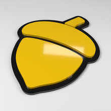 Acorn 3D Acryl Auto Embleem_2