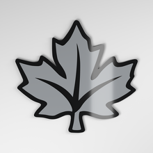 Maple Leaf 3D Acryl Auto Embleem_4