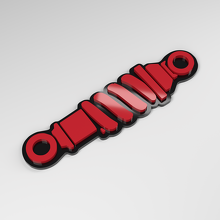 Coilover 3D acryl auto embleem_3