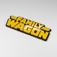 Family Wagon 3D Acryl Auto Embleem_2