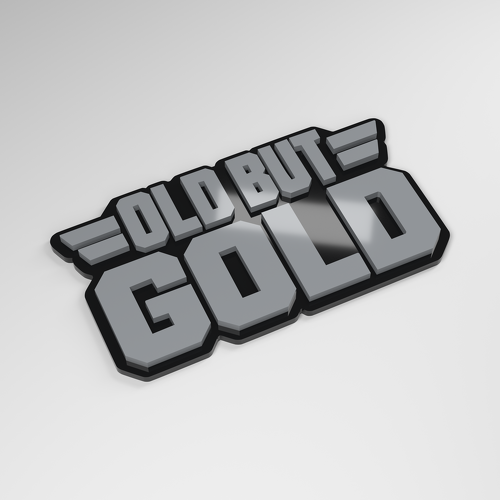 Oud maar Goud 3D Acryl Autobadge_1