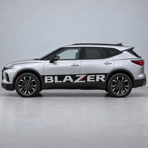 Z-Rise RS Zijkant Vinyl Decal Sticker voor Chevrolet Blazer RS Facelift 2023–2026_1