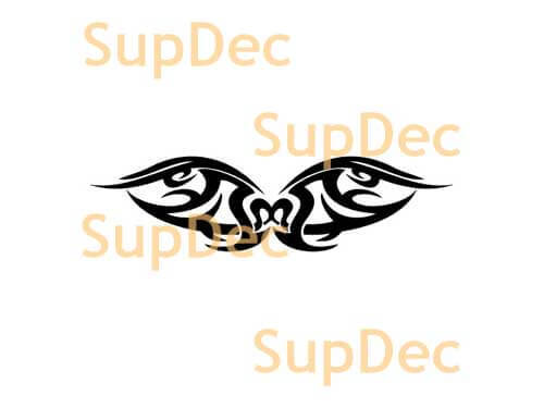 Tribal Shadow Wings Vinyl Sticker Voor Auto's