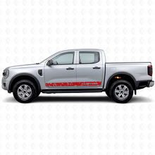 Versleten zijstrip vinylsticker voor Musclecar Ranger Wildtrak_3