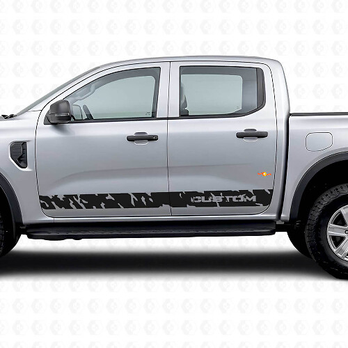 Musclecar Ranger Wildtrak wilde zijstreep grafische sticker sticker