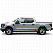Dubbele Custom Zijstrepen Vinyl Decal Kit voor Musclecar truck 2016_2