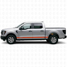 Dubbele Custom Zijstrepen Vinyl Decal Kit voor Musclecar truck 2016_4