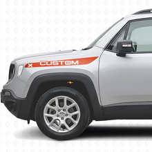 Aangepaste vinyl decalset met voorspatbordstrepen voor Jeep Renegade_4