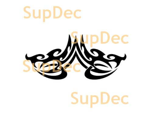 Vinylsticker Tribal Wing Crest Voor Auto's