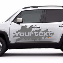 Modderspats Zijkant Vinylstickers voor Jeep Renegade_2