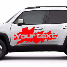 Modderspats Zijkant Vinylstickers voor Jeep Renegade_3