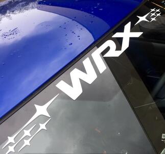 Subaru WRX Impreza Windscherm Banner Vinyl Sticker Sticker Grafisch Rally-logo STI