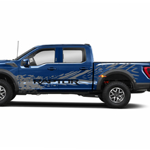 Enorme zijdeuren Truck Splash Raptor Decal Sticker Wrap voor Ford F-150 Raptor
 2