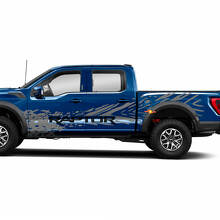 Modderspat zij vinyl decalset voor Musclecar truck_2