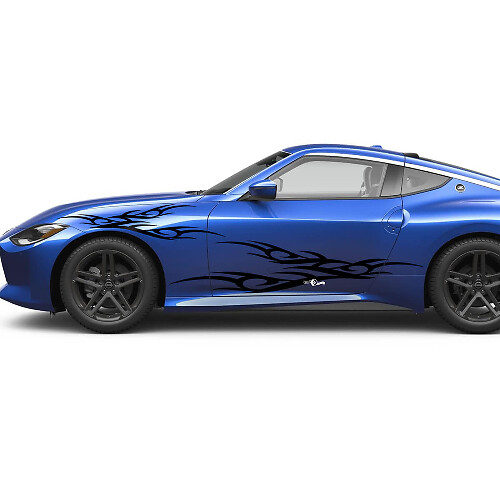 Side grafische sticker sticker voor Nissan Z 4
