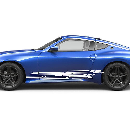 Side grafische sticker sticker voor Nissan Z 5
