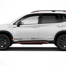 2X Suba FORESTER side skirt strepen vinyl body sticker sticker grafisch embleem logo 2