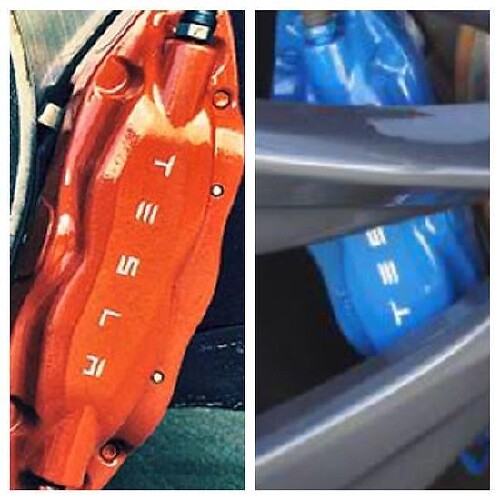 10st aangepaste TESLA remklauw vinyl sticker sticker logo overlay afbeelding