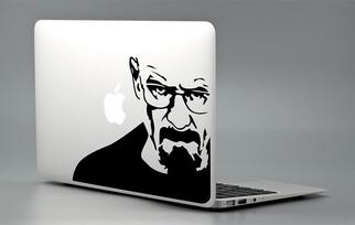 Breaking Bad - MacBook Sticker Decal Laptop Pro Air Verjaardagscadeau Mac Heisenberg
