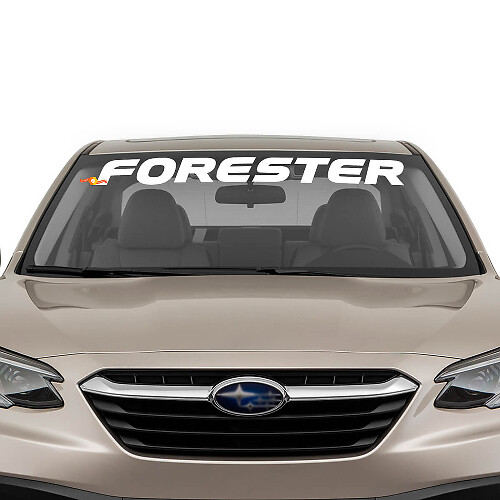 Merklettering Voorruit Decal Sticker Vinyl Grafieken Voor Subaru Forester