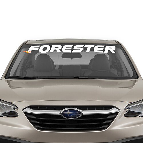 Voorruitbanner vinyl sticker sticker geschikt voor Suba Forester
