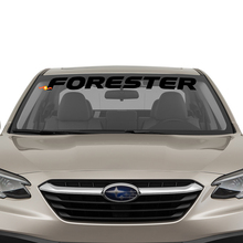 Voorruitbanner vinyl sticker sticker geschikt voor Suba Forester
 2