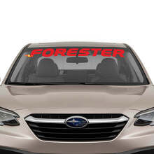 Merklettering voorruit vinylsticker voor Subaru Forester_3
