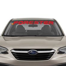 Voorruitbanner vinyl sticker sticker geschikt voor Suba Forester
 3
