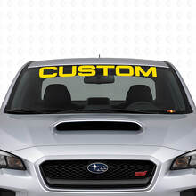 Aangepaste Vinyl Decal voor Voorruitbanner voor Subaru Impreza_5