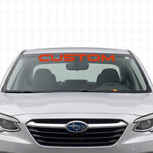 Aangepaste letters voor voorruitbanner vinylsticker voor Subaru Legacy_4