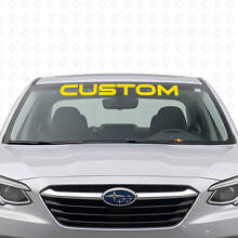 Aangepaste letters voor voorruitbanner vinylsticker voor Subaru Legacy_5