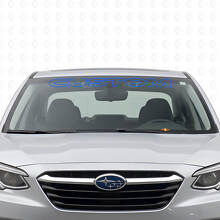 Aangepaste Omlijnde Voorruitlettering Vinyl Sticker voor Subaru Legacy_2