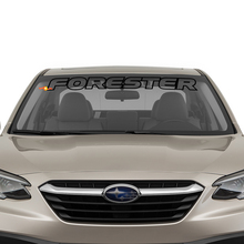 Overzichtsstijl voorruitbanner vinyl sticker sticker fit Suba forester
 2
