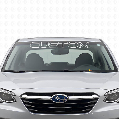 Outline Legacy voorruitbanner vinylsticker voor Subaru Legacy