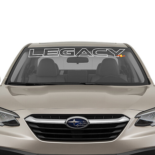 Overzichtsstijl voorruitbanner vinyl sticker sticker fit Suba legacy
