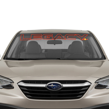 Overzichtsstijl voorruitbanner vinyl sticker sticker fit Suba legacy
 3