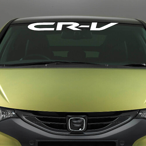 CR-V Logo Voorruit Banner Vinyl Decal voor Honda CR-V