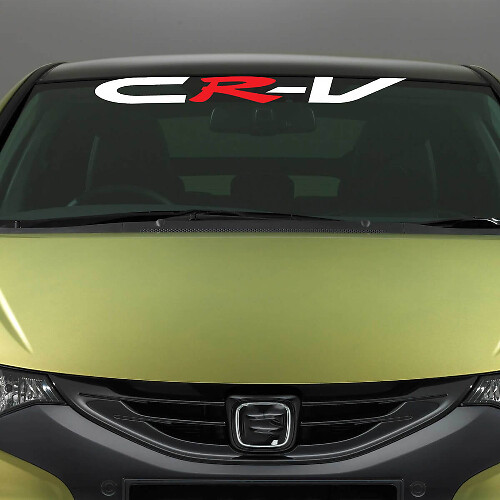 CR-V Logo Voorruit Vinyl Decal voor Honda CR-V