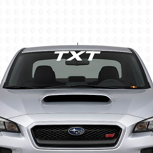 Aangepaste ruitstickers van vinyl voor Suba WRX