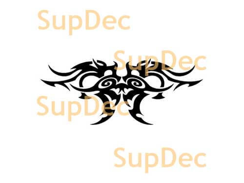 Abstracte Tribale Vlinder Vinyl Sticker Voor Auto's