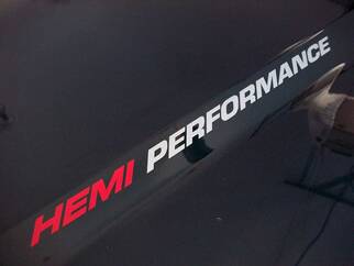HEMI PERFORMANCE Motorkapsticker Dodge Ram 1500 Truck Motorkapstickers embleem 2015 5.7L V8 Hemi V8 1500 2500 2013 2012 2011 2010 - 2020